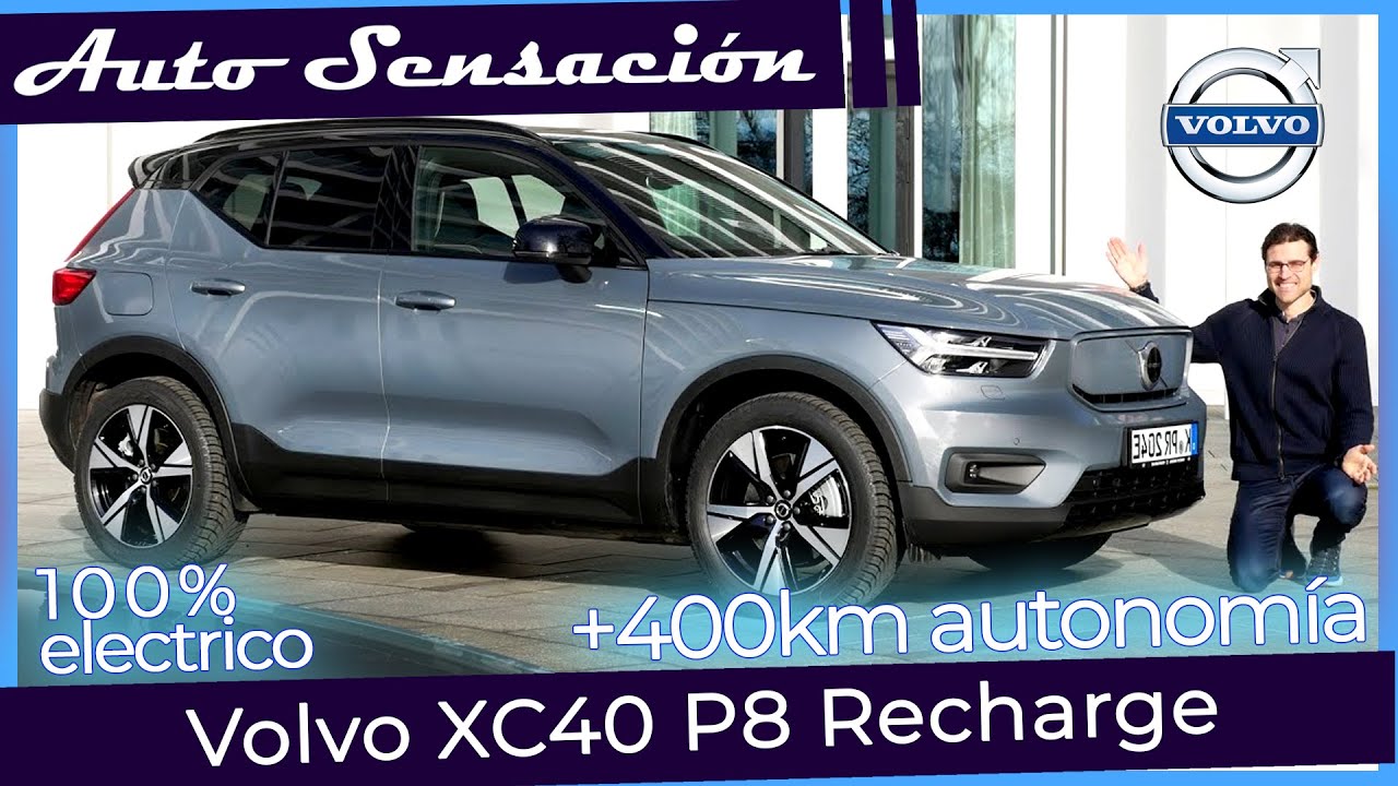 Prueba Volvo XC40 P8 Recharge.  El SUV compacto eléctrico de Volvo.