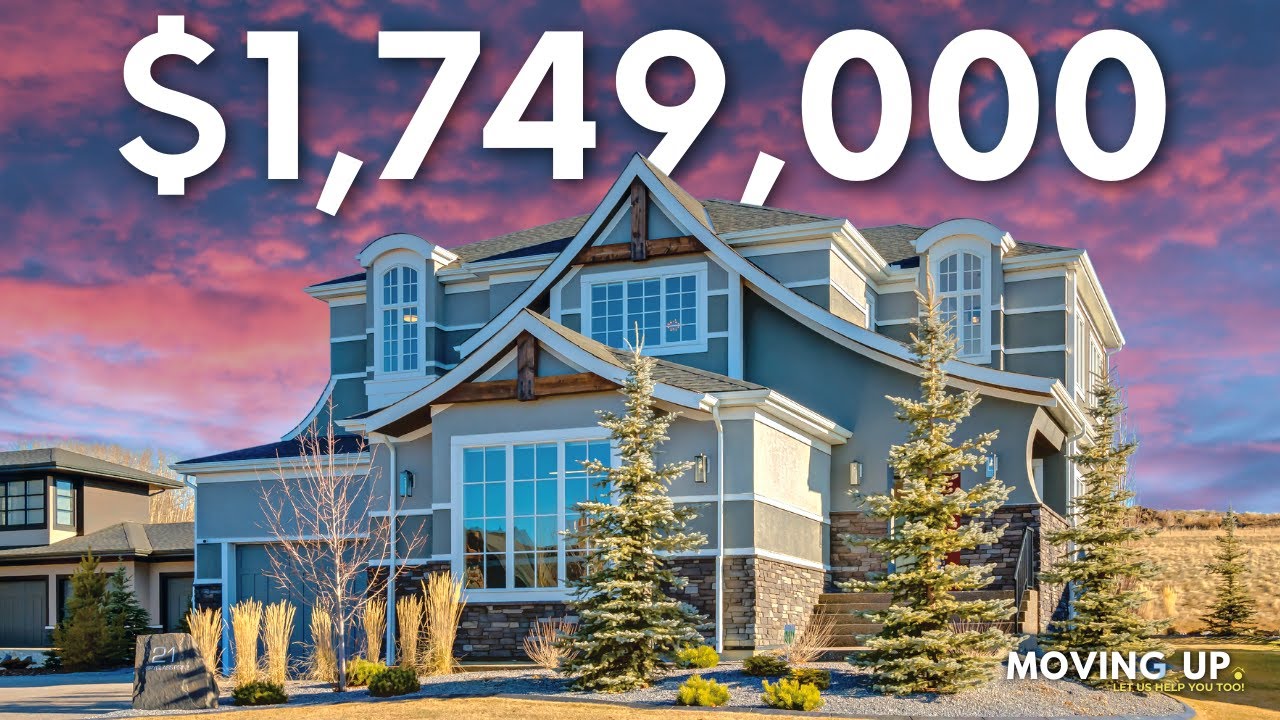 Роскошный тур по домам в Калгари за 1 749 000 долларов в Watermark Calgary [с гаражом мечты]