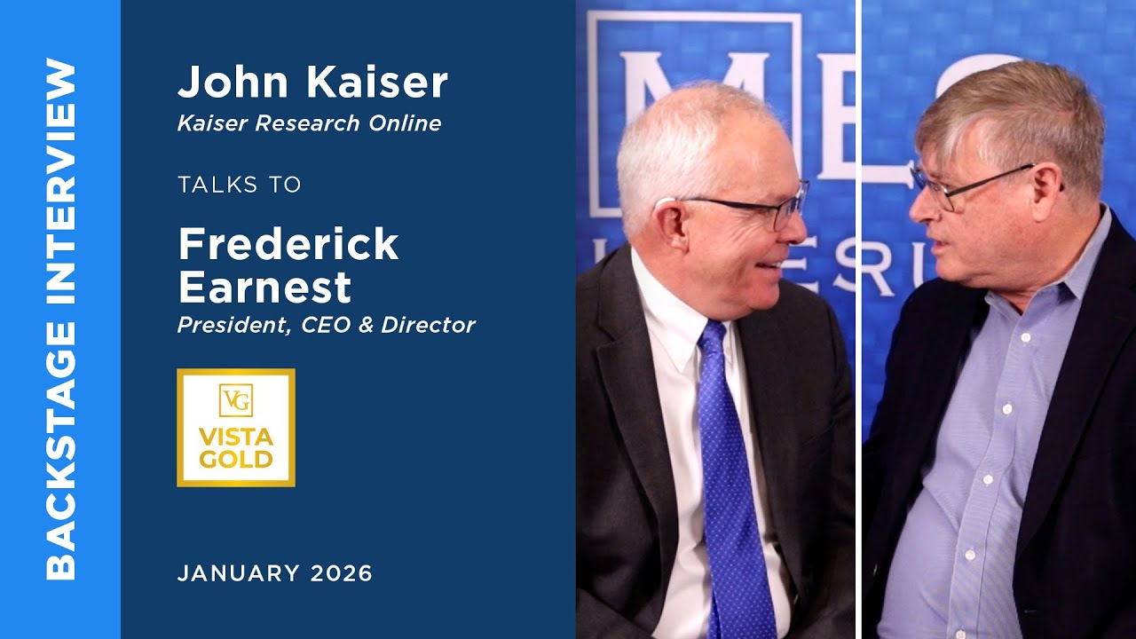 Frederick Earnest of Vista Gold talks to John Kaiser | Metals Investor Forum | January 2026