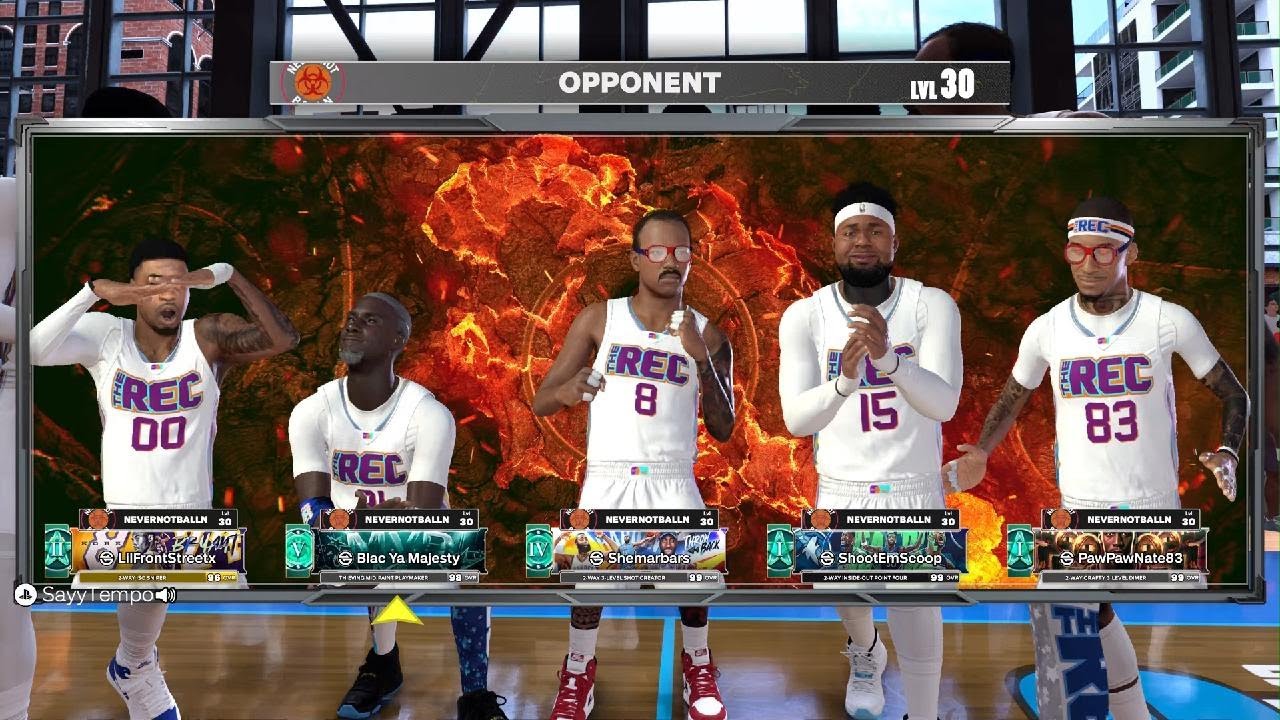 NBA 2K26_1v5 trolling them