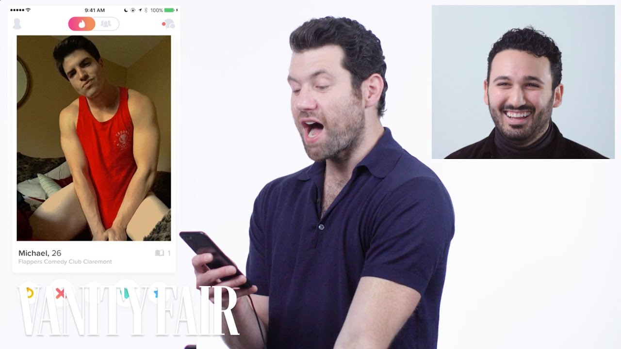 Billy Eichner Hijacks a Stranger's Tinder | Vanity Fair