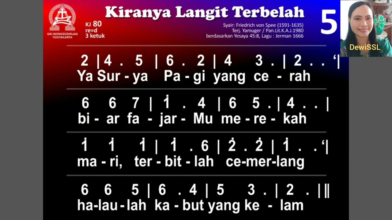 Kj 80 Kiranya Langit Terbelah Cover DewiSSL