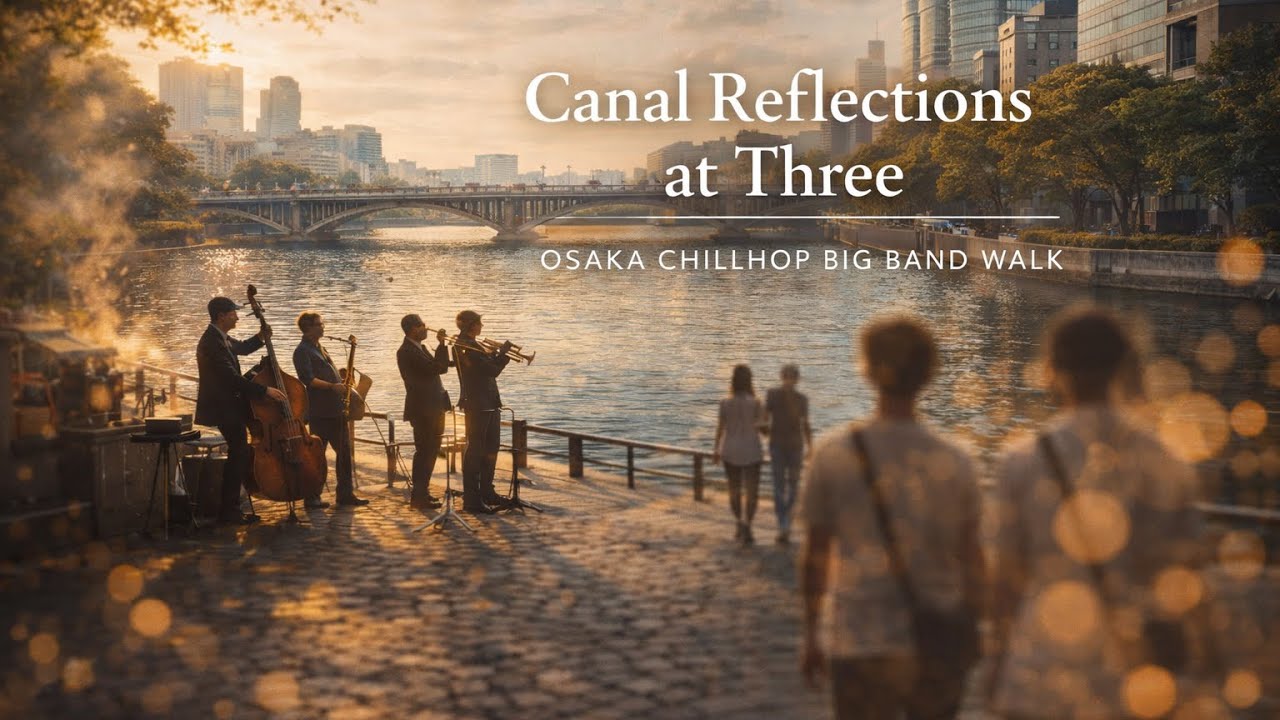 【大阪チルホップビッグバンド】Canal Reflections at Three｜OSAKA CHILLHOP BIG BAND WALK