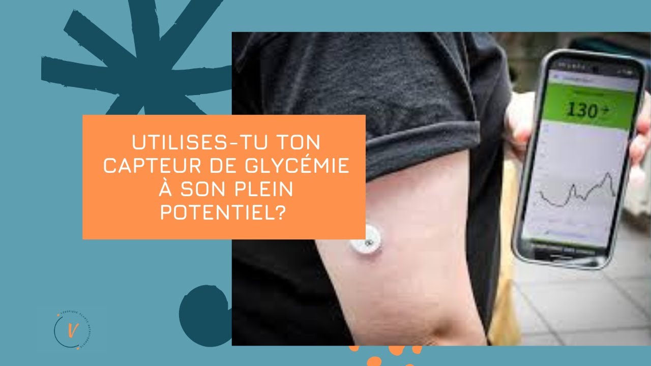 Ton capteur de glycémie te parle.  L'écoutes-tu?