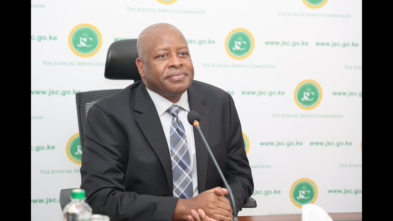 Edward Murithi Rinkanya interview for the position of Judge of the High Court.