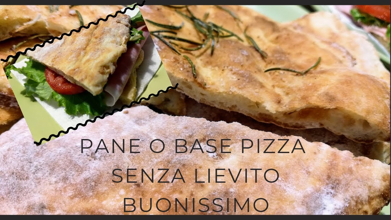 Pane o pizza LIGHT .. SENZA LIEVITO.. buonissima, facile e veloce.. non potrete pi&ugrave; farne a meno 😋🍕🍞