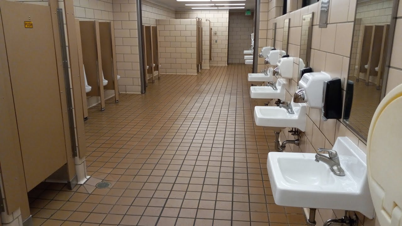 Huge Rest Area Restroom