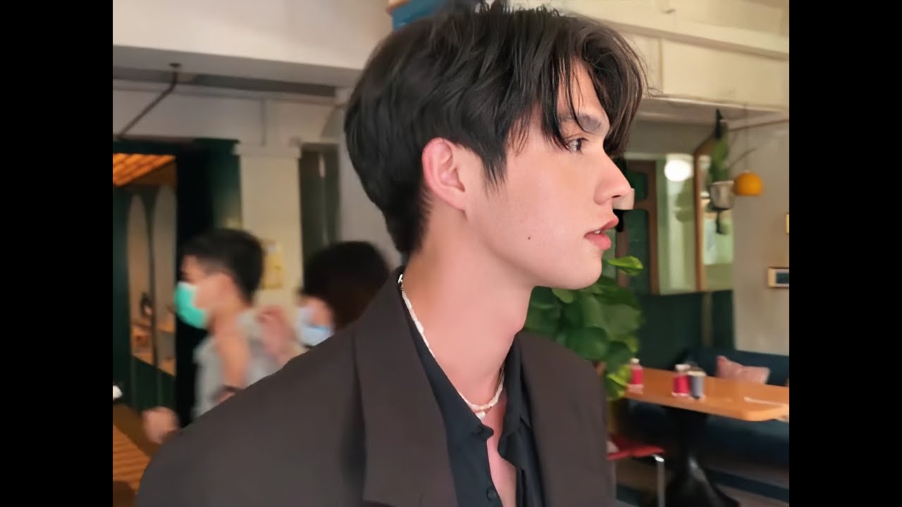 Bright Vachirawit behind the scenes Harper's BAZAAR Thailand 1