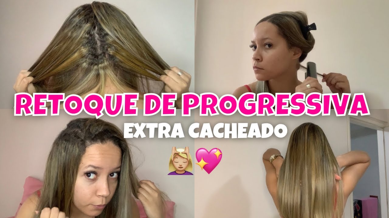RETOQUE DE RAIZ | PROGRESSIVA | CABELO EXTREMAMENTE CACHEADO 💆🏼‍♀️💖