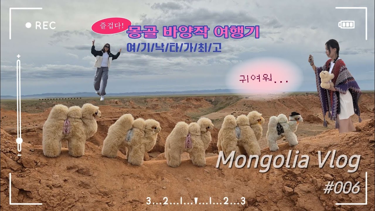 [Mongolia vlog] 몽골 사실 낙타인형 사러 갔다🐫(가짜임) | 몽골 5일차Day🇲🇳