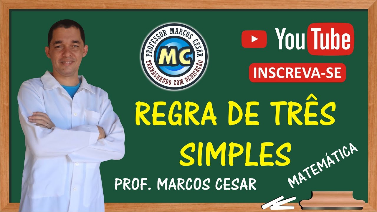 Regra de Três Simples (Parte 1) para Concursos | PROF. MARCOS CESAR