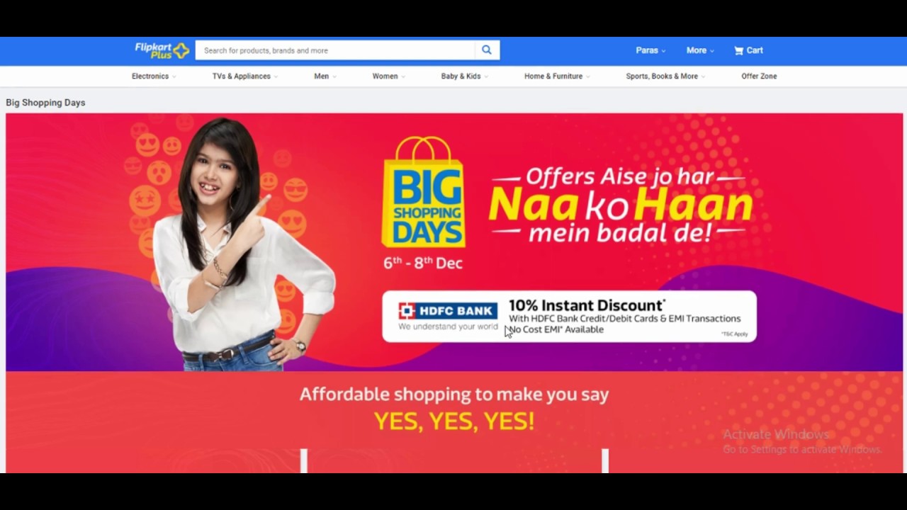 Flipkart Big Shopping Days Sale 2018 🔥 | All Offers,Sales Explained 💰 | 6th - 8th Dec 2018 📱