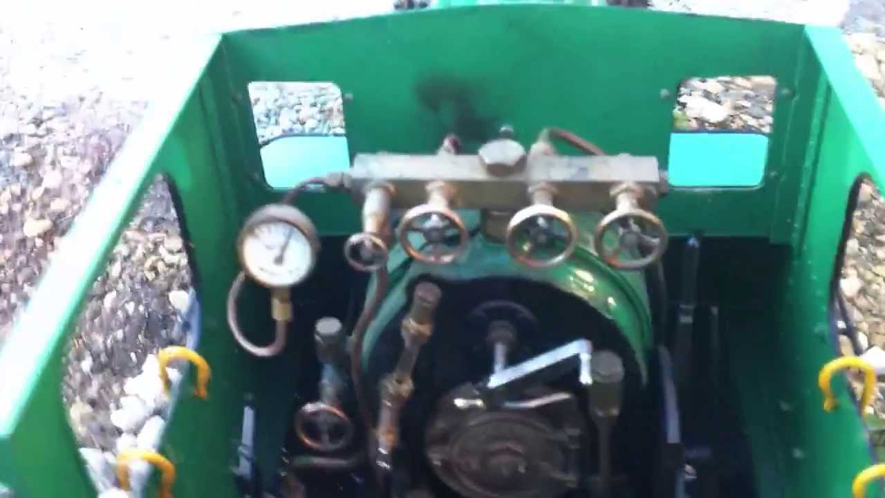 Gartenbahn 5Zoll in Wallbach mit Tigerli E3/3 SBB Feldschlösschen