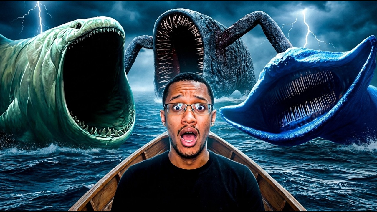 13 MONSTROS MARINHOS MAIS ASSUSTADORES QUE EXISTEM NA VIDA REAL!