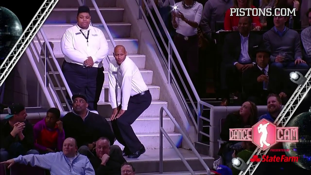 Detroit Pistons | Dance Cam: January 27, 2015
