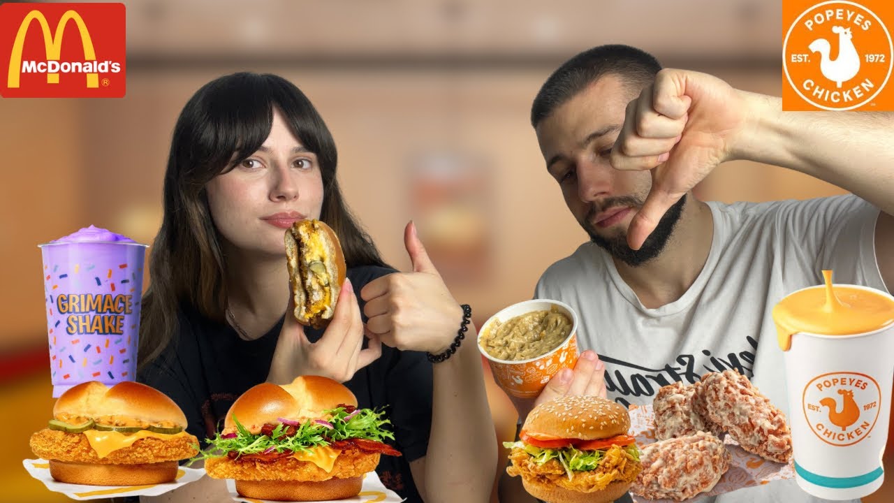 MC vs POPEYES | Chestii noi | *NU INCERCATI SOSUL ASTA