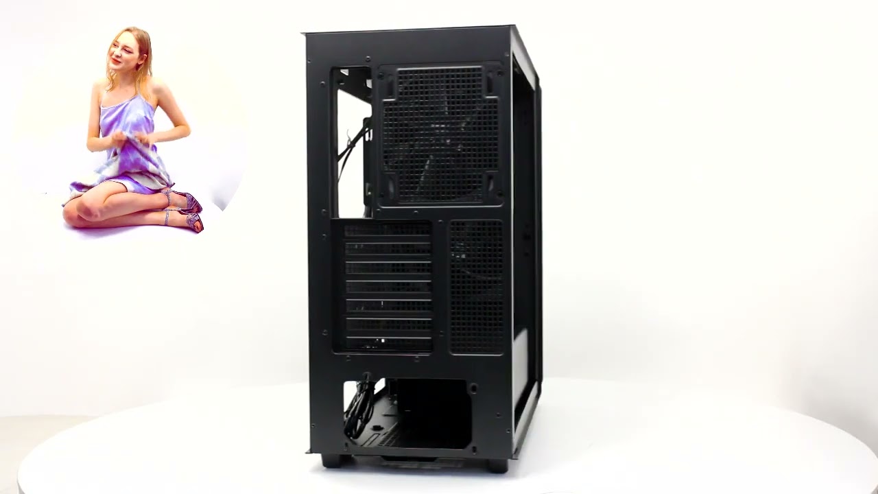 НИКС Компьютерный Супермаркет: видео про Корпус DeepCool CK500 Black без БП с окном #1