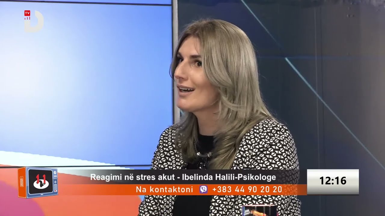12 n'1 - Reagimi në stres akut - Ibelinda Halili-Psikologe