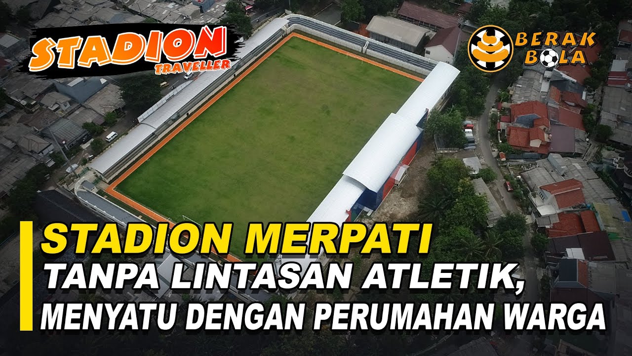 WAJAH BARU STADION MERPATI DEPOK, BUAT LIGA 2 COCOK LAH
