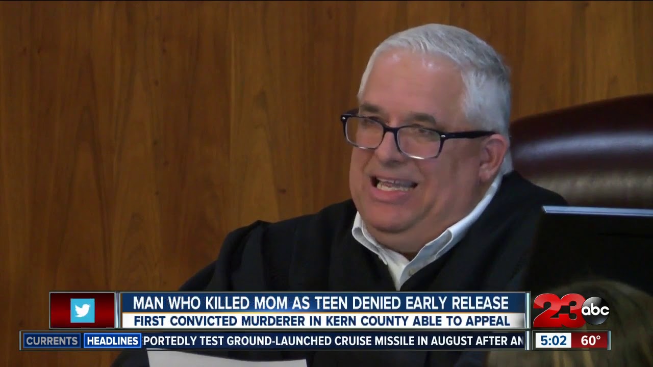 Man convicted of killing mom as a teen denied early release