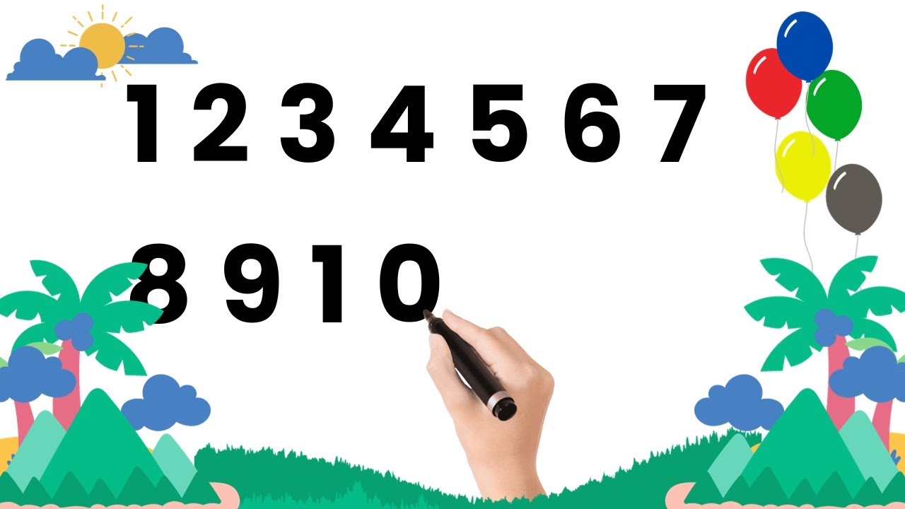 Yuk Belajar Menulis dan Mengeja Angka-angka Dengan Cepat Mudah | Learning Numbers