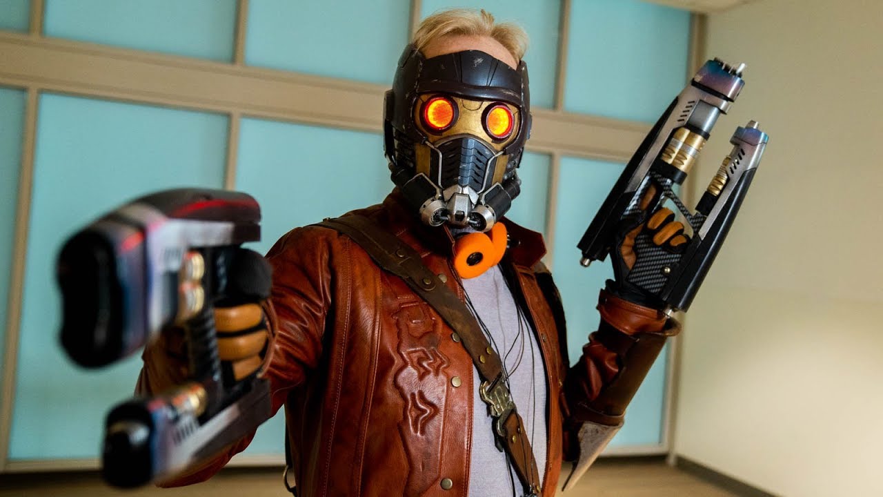 Adam Savage Incognito Cosplaying as Star-Lord!