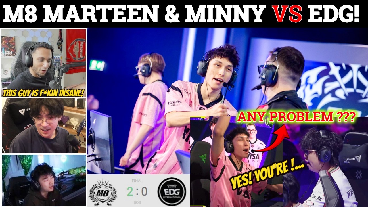 Best 15 Rounds from M8 MARTEEN & MINNY vs EDG in VCT Masters Santiago