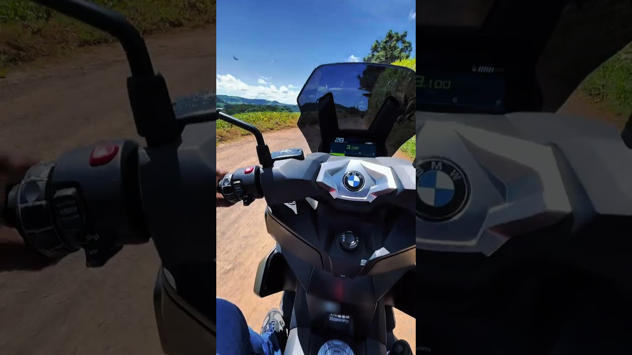 Teste com a C400x da BMW com garupa 