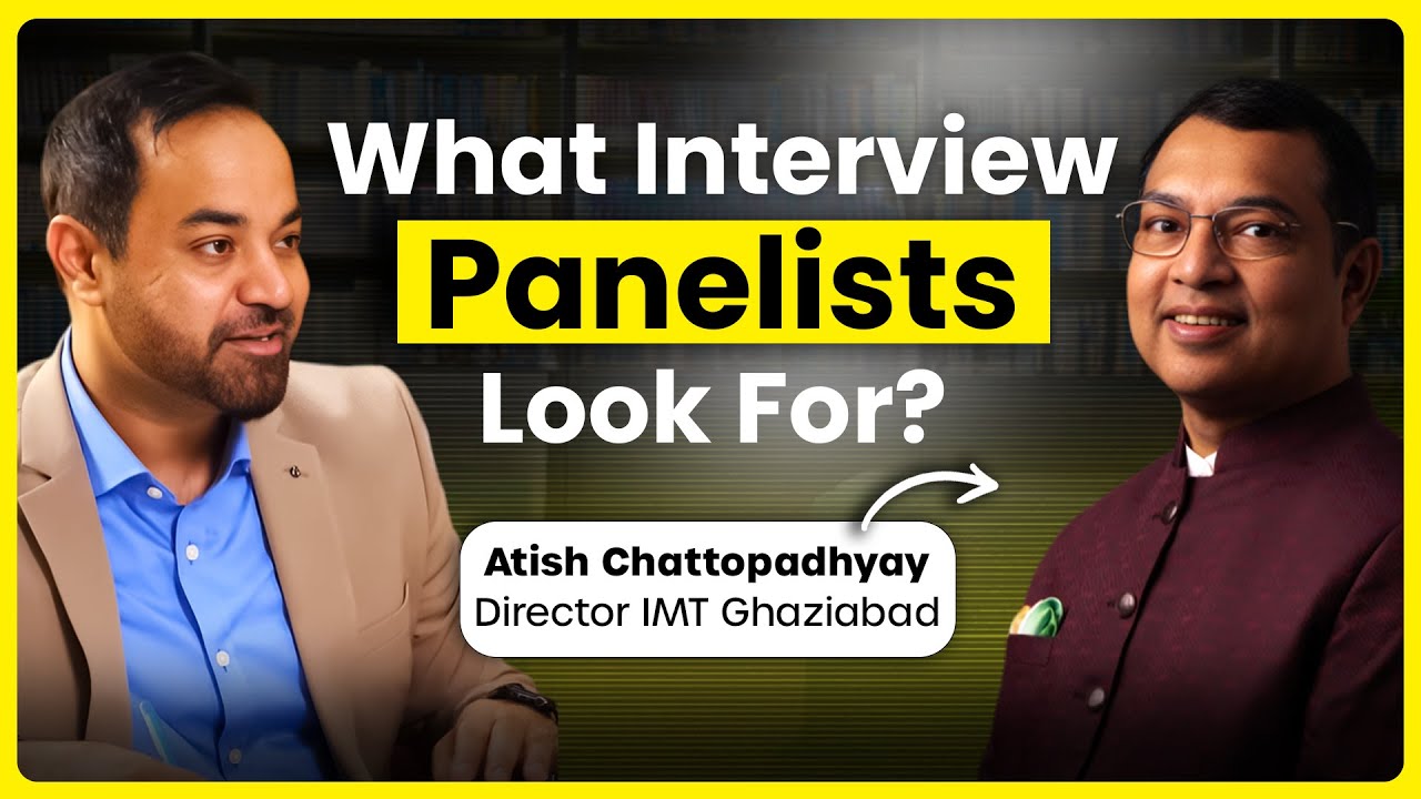 MBA Interview Tips | How to choose the right specialization? Ft. Atish, Director IMT Ghaziabad