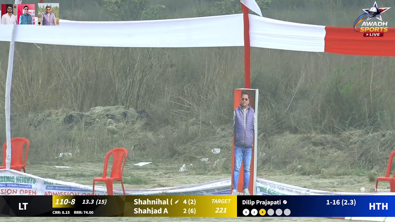 LIVE || LUCKNOW TIGER  VS VARANASI  @AWADH_SPORTS.