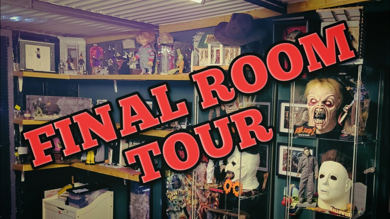 Final room tour of my horror bar 2024