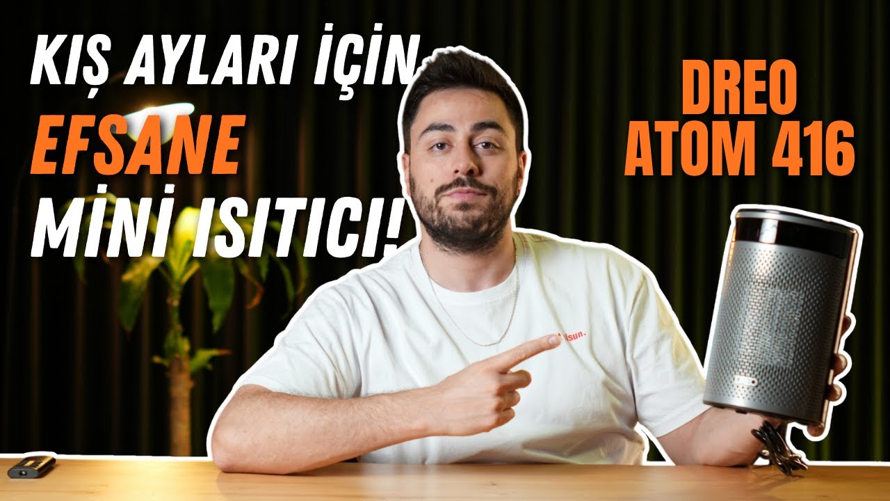 KIŞA GİRERKEN BU MİNİ ISITICIYI AL! DREO ATOM 416 İNCELEME!