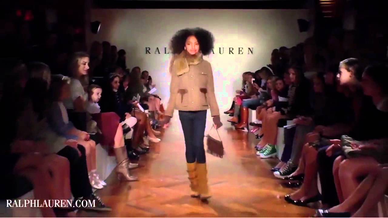 The Ralph Lauren Girls Runway Show