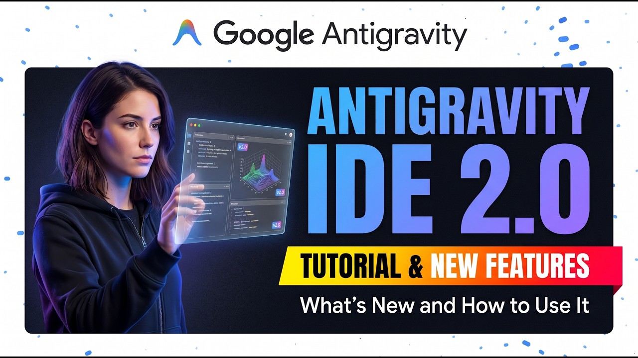 Как установить и использовать Google Antigravity IDE 2.0 [ 2026 ] Gemini 3.5 Flash | Учебник по A...