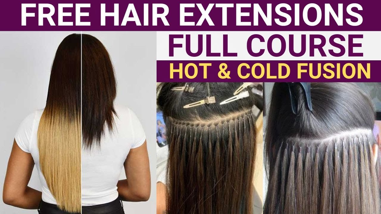 Glue या Microring Hair Extensions कैसे लगाएं | Free Course | Part 5
