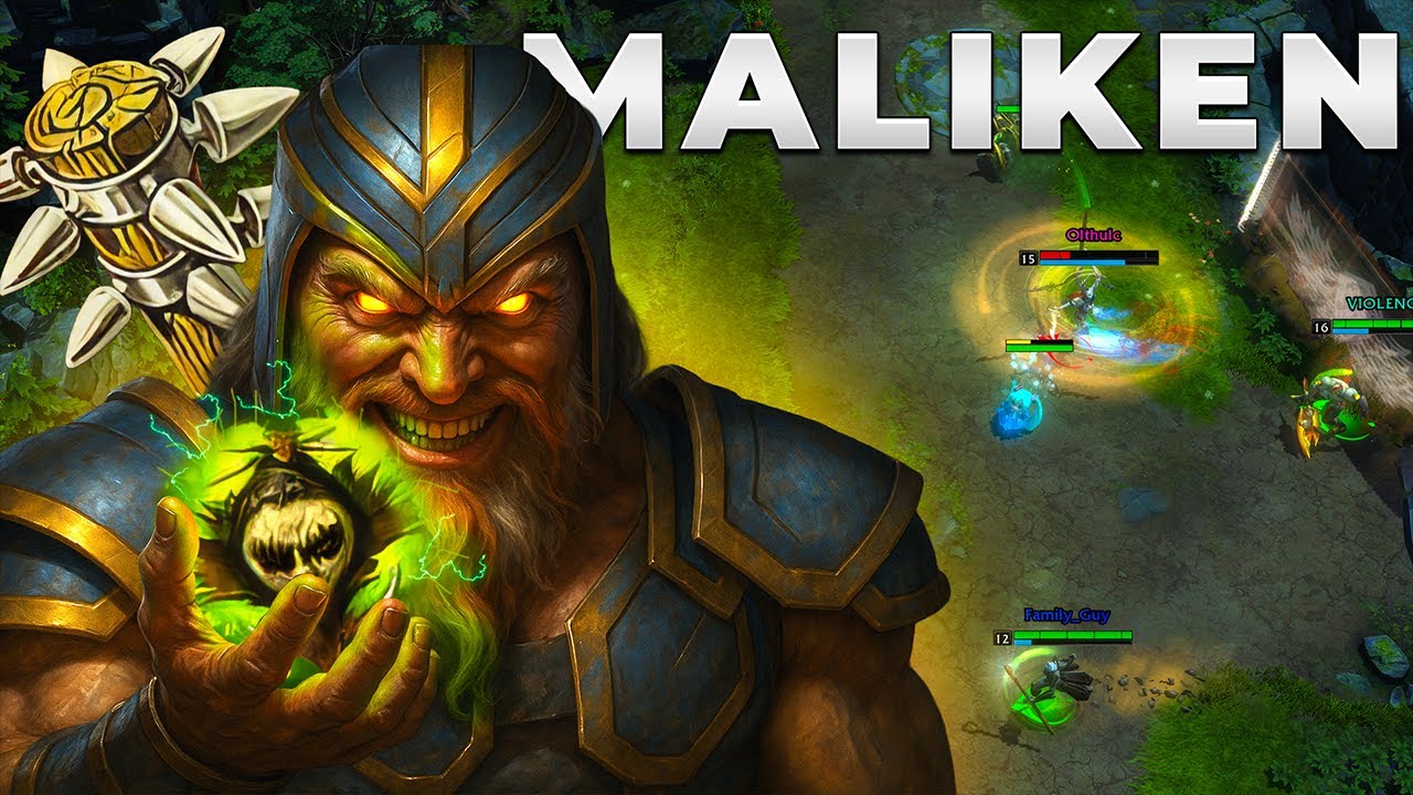 Эпический матч HoN: Koraxia против Pros в Diamond 1 Showdown — Maliken INSANE 38 Kills