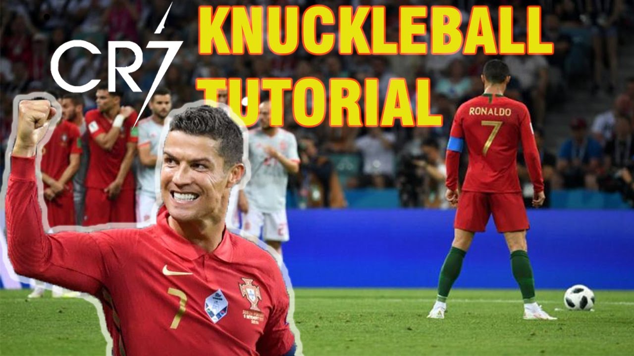 Ternyata GAMPANG, Freekick ala Cristiano Ronaldo || KNUCKLEBALL TUTORIAL