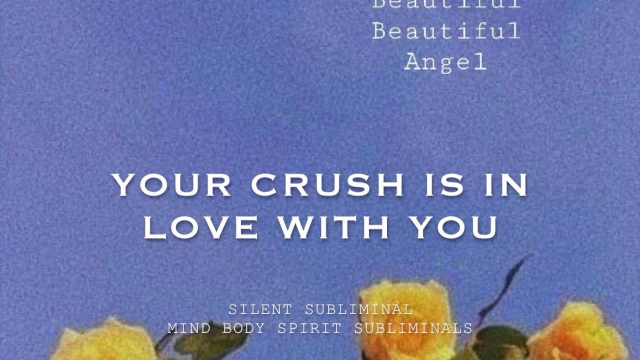 | Crush Instantly in Love with You | Unisex | [Subliminal] (Silent)