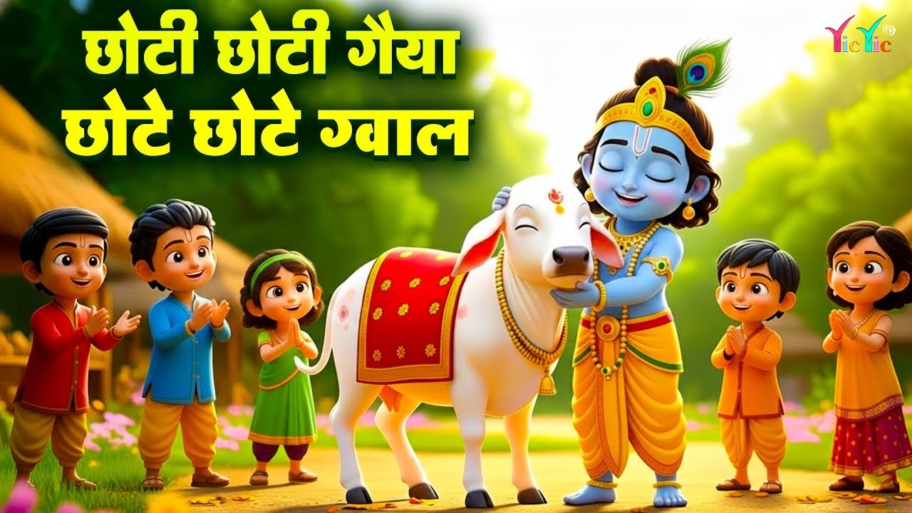 Little Krishna Bhajan 2026 | छोटी छोटी गैया | Choti Choti Gaiya Chote Chote Gwal | #chotichotigaiya