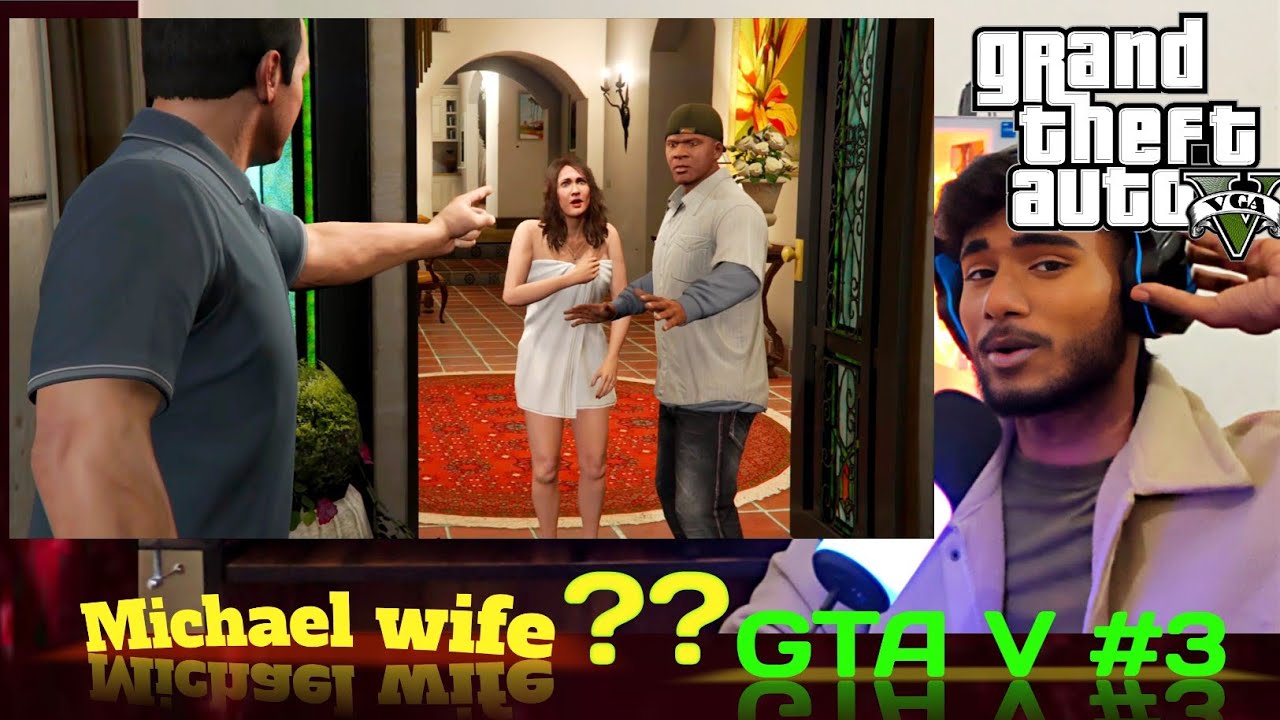 Michael ki wife tennis coach ke sath?? GTA 5 