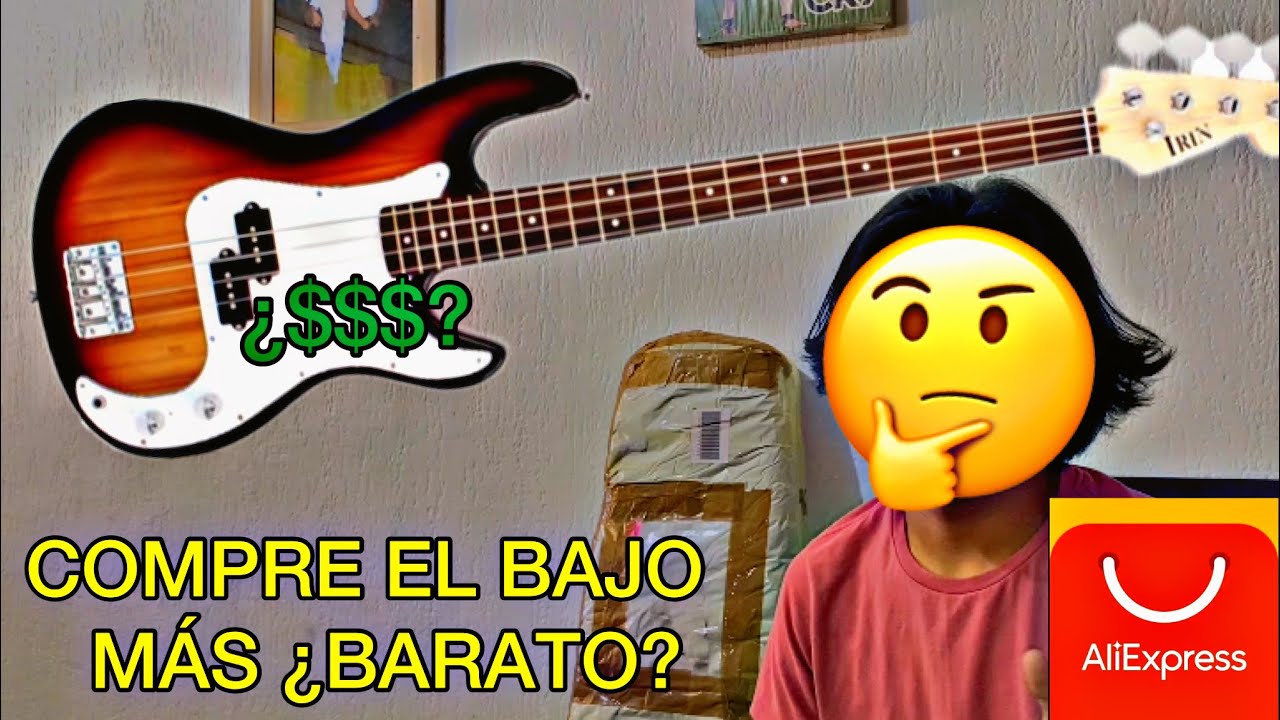 COMPRE EL BAJO ELÉCTRICO MÁS BARATO DE ALIEXPRESS!!| Review |Bass