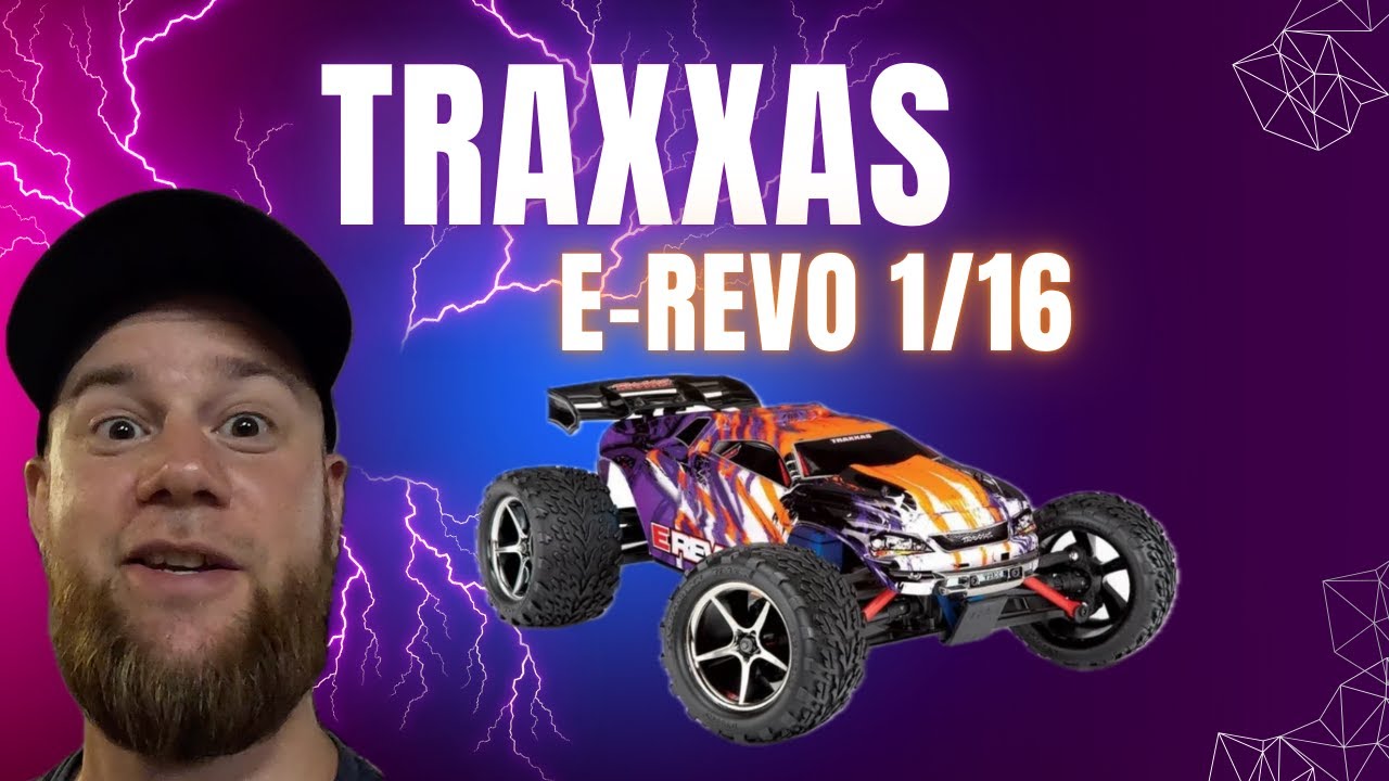 Traxxas E-Revo 1/16  powr&oacute;t Faraona