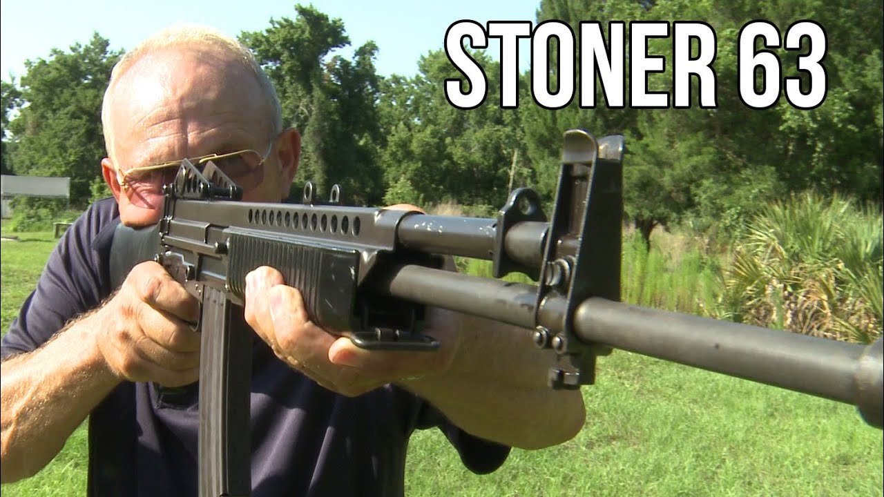 Stoner 63 Full Auto LMG/ Assault Rifle! | Unicorn Guns with Jerry Miculek