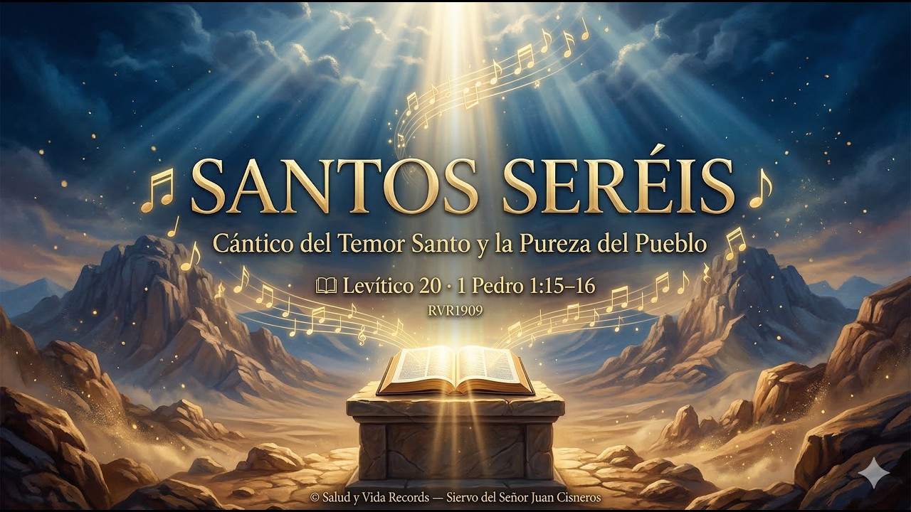 🎵 SANTOS SERÉIS — Cántico del Temor Santo y la Pureza del P📖 Levítico 20 · 1 Pedro 1:15–16 (RVR1909)