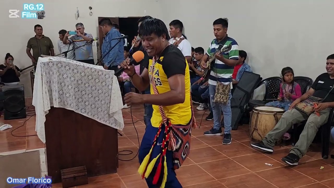 Omar Florico en la Iglesia Arbol de Vida b° Mapic Rcia