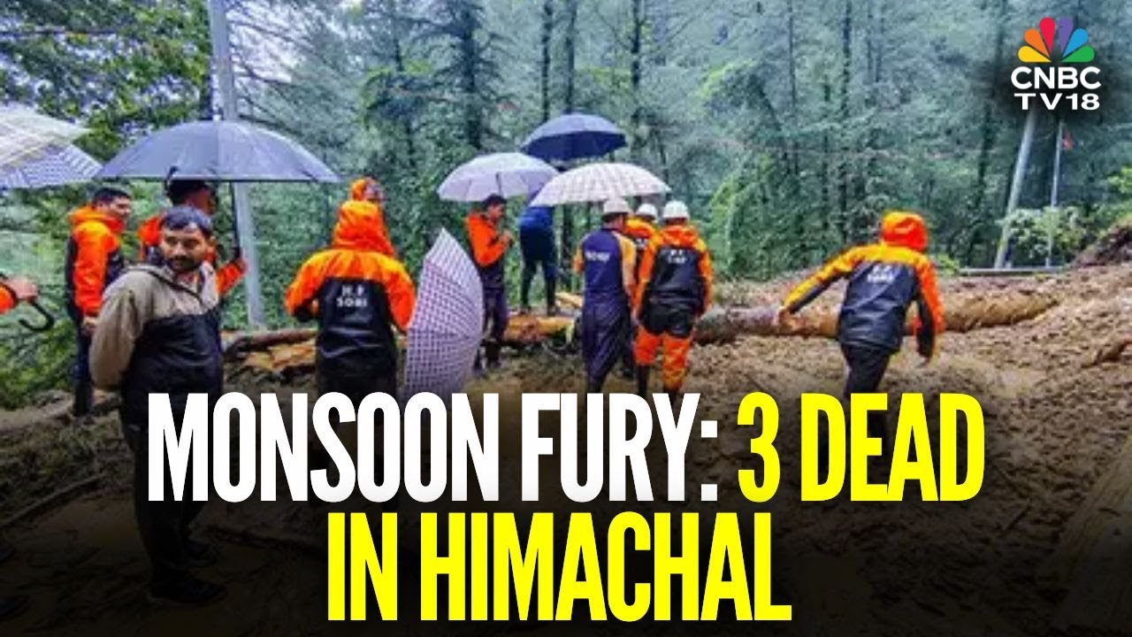 Himachal News: Massive Landslide Hits Himachal Pradesh's Mandi, 3 Dead | Monsoon | N18V