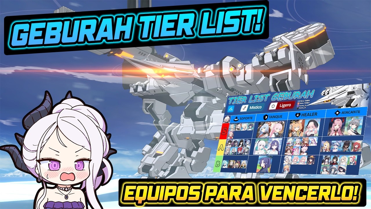 Blue Archive | Total Assault - Geburah | Tier list + Equipos para vencerlo!
