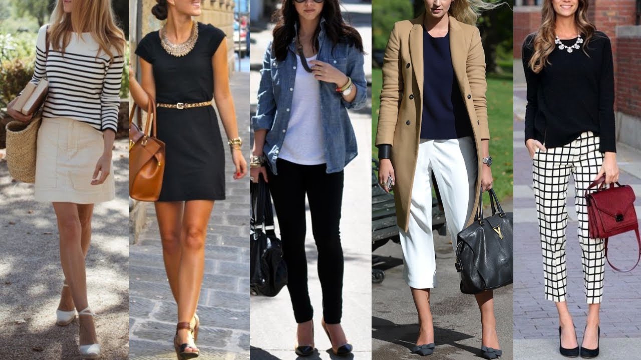 VESTIR SENCILLA CON CLASE Y ESTILO CON ROPA  DE MODA CLÁSICA  Y ATEMPORAL/ OUTFITS DE ROPA SENCILLA