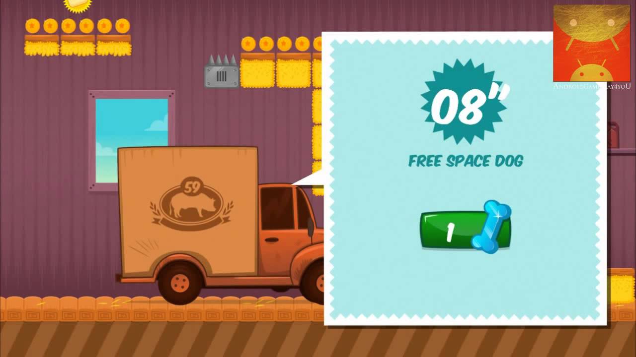 Space Dog Run Android Game GamePlay (HD) [Game For Kids]