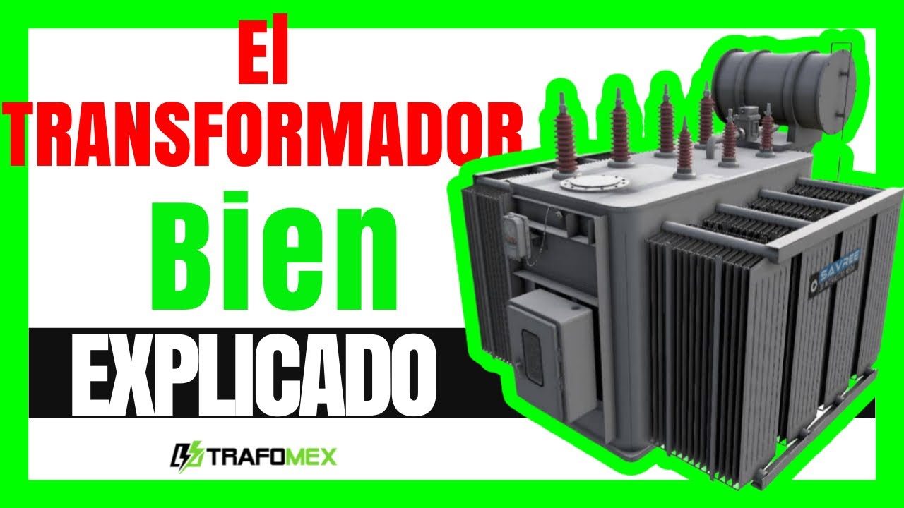 🔥TRANSFORMADORES ELÉCTRICOS De Potencia👉Sus PARTES Muy Bien EXPLICADAS⚡⚡⚡